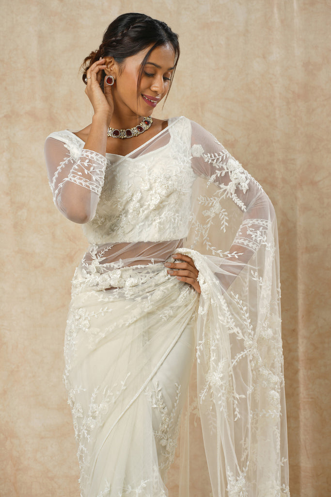 south Indian wedding saree for NRI