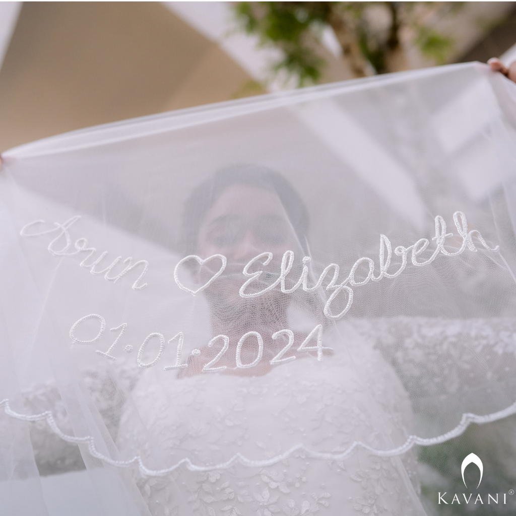 Our beautiful bride in stunning looking bridal mermaid gown