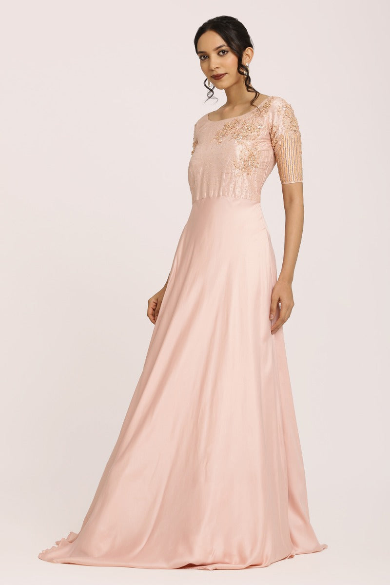 Pink party clearance dresses