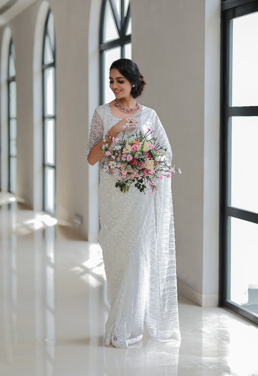 Unique Gothic Lace Wedding Dress Bridal dress Black White Sequin Custom  made NEW | eBay