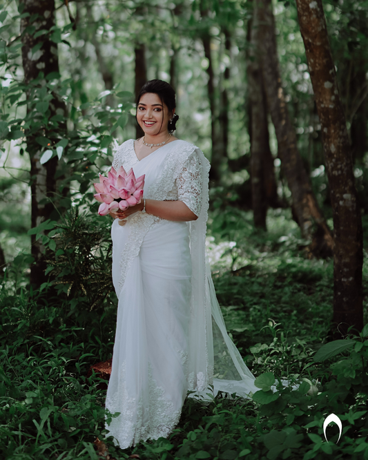 christian wedding sarees collections