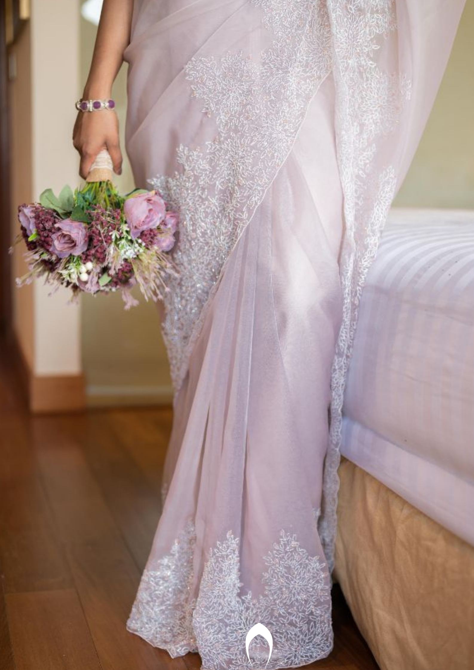 Bridal 2025 saree pink