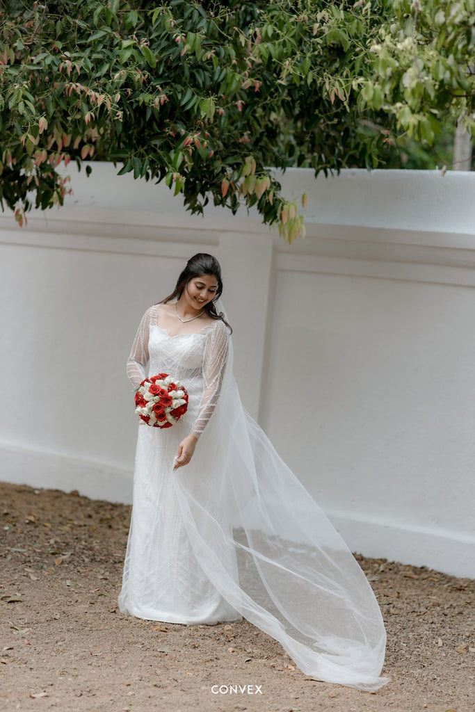 Fully Beaded Mermaid Silhouette Dress – Coord Set Style