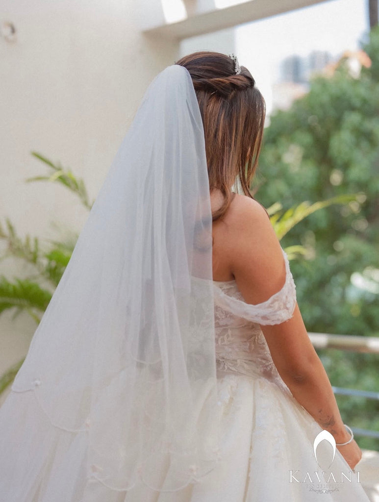 Enchanted Princess Ball Gown Wedding Dress with Floral Embroidery