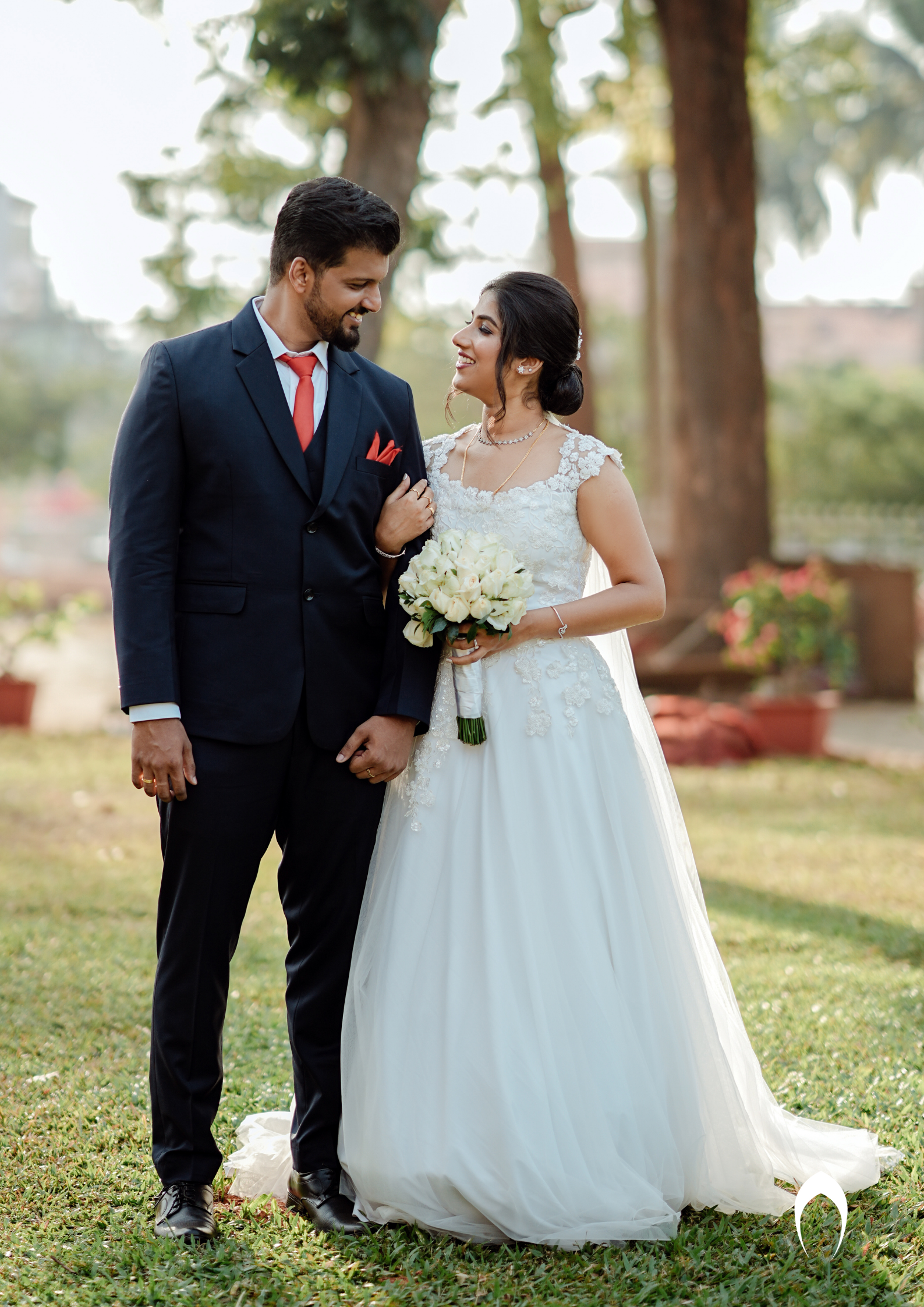 Christian bridal gown | Christian wedding sarees, Christian wedding gowns,  Beautiful bridal dresses